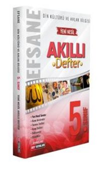 5.Sınıf Din Kültürü ve Ahlak Bilgisi Efsane Yeni Nesil Akıllı Defter