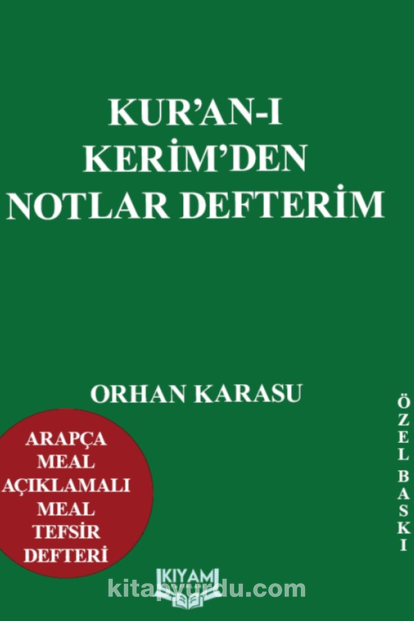 Kur'an-ı Kerimden Notlar Defterim