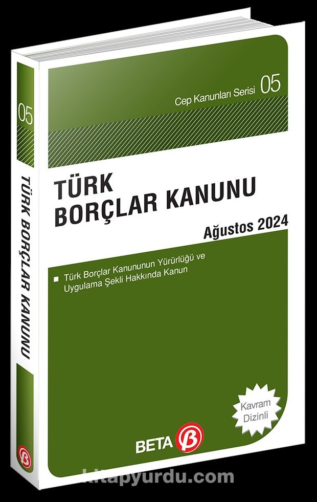 Türk Borçlar Kanunu / Cep Kanunları 05