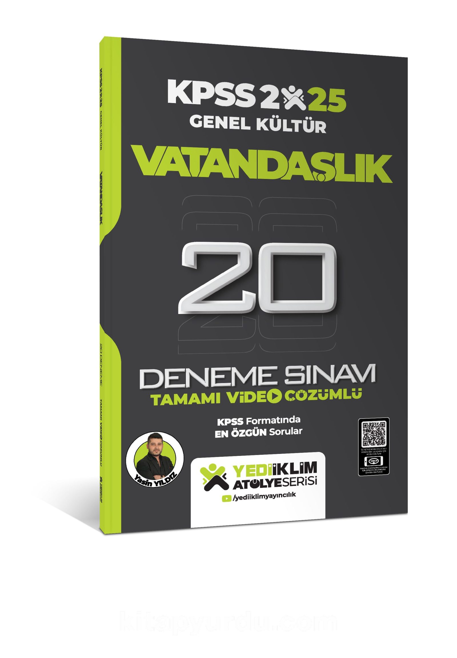 2025 KPSS Genel Kültür Atölye Serisi Vatandaşlık Tamamı Video Çözümlü 20 Deneme Sınavı