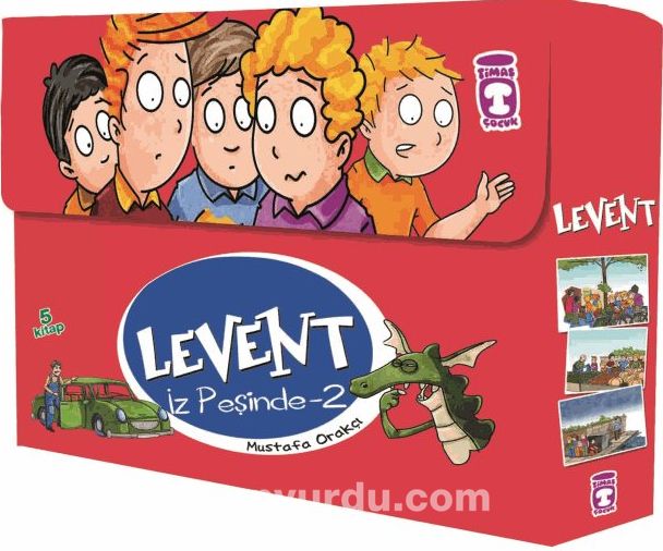 Levent İz Peşinde 2 (Set 5 Kitap)