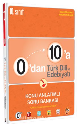 0'dan 10'a Türk Dili ve Edebiyatı Konu Anlatımlı Soru Bankası